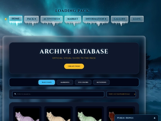 database screenshot