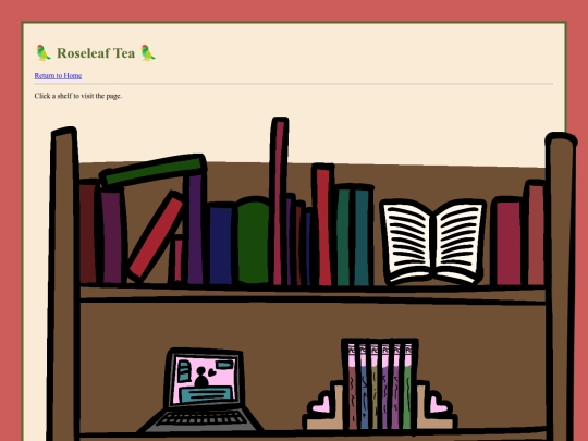 Bookshelf/home screenshot