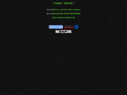 comics_menu screenshot