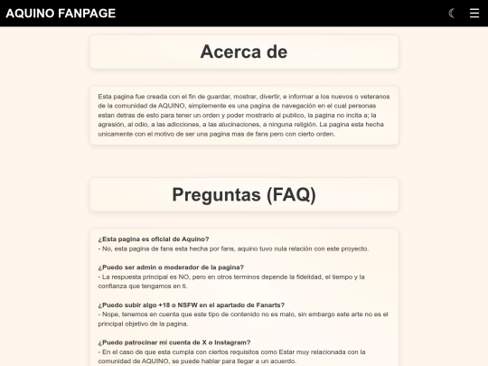 acercade screenshot