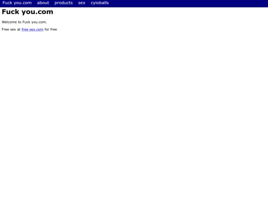 fuckyou.com screenshot