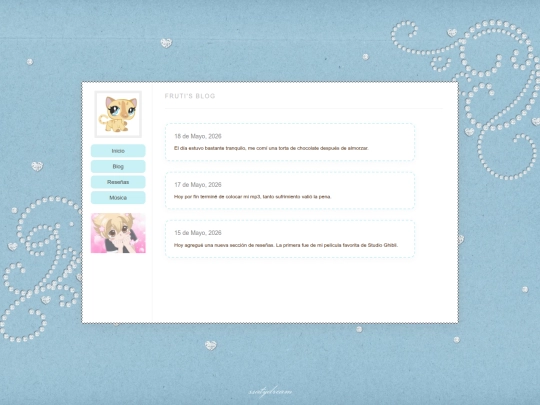 blog screenshot