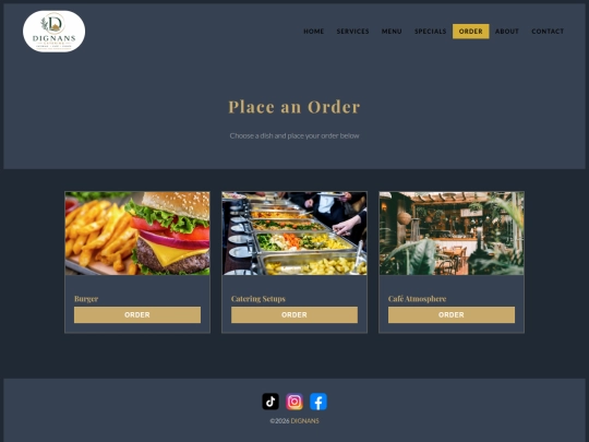 order screenshot