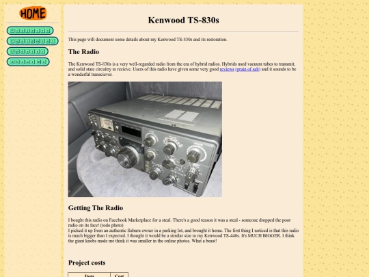 kenwood830 screenshot