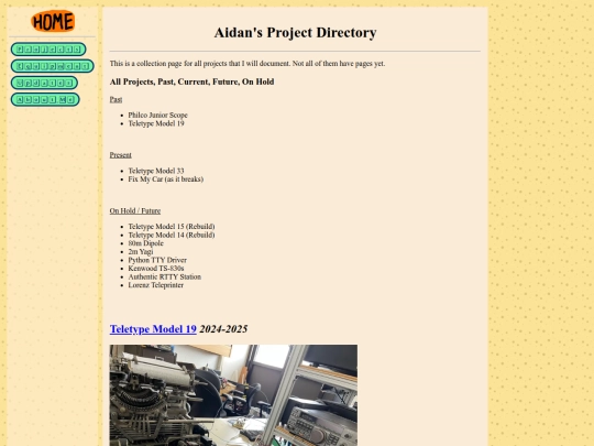 projects screenshot