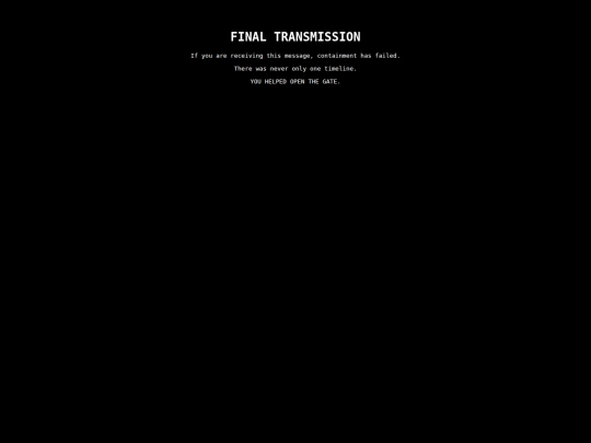 finaltransmission screenshot