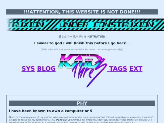 sys/phy screenshot