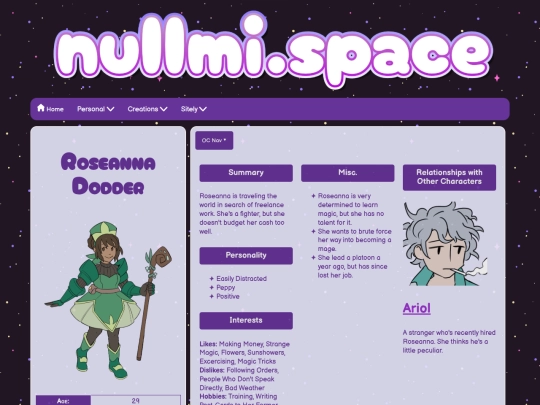 myocs/roseanna screenshot
