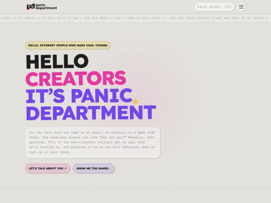 creators screenshot