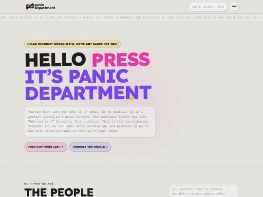 press screenshot