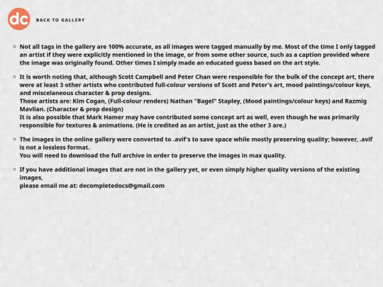 psychogallery/notes screenshot