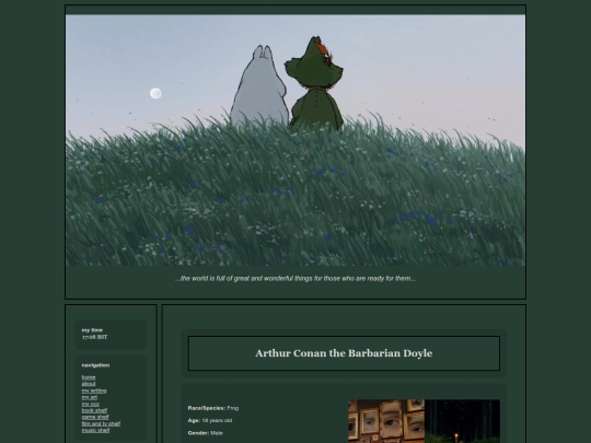 arthur screenshot