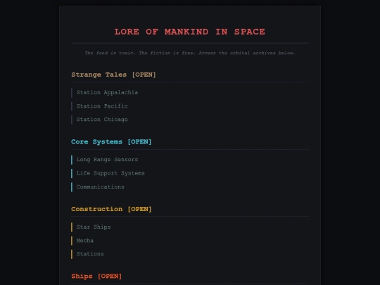 4xship-lore screenshot