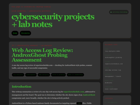 Projects/Audit/article-androxghost-log-analysis screenshot