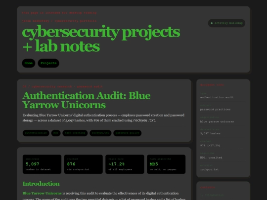 Projects/Audit/article-blue-yarrow-password-audit screenshot