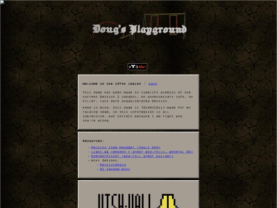 html/destiny/main screenshot