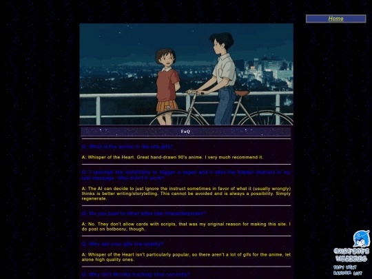 FaQ screenshot