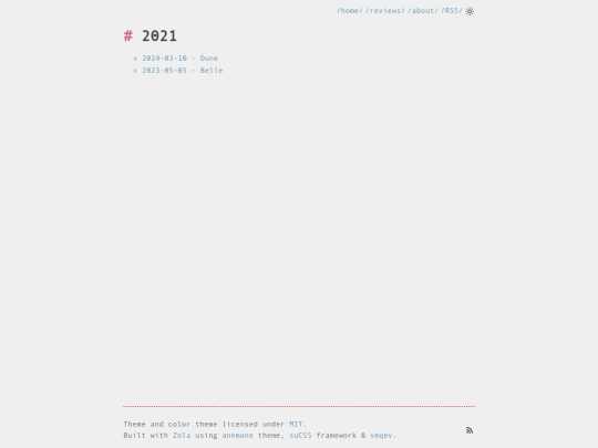 tags/2021 screenshot
