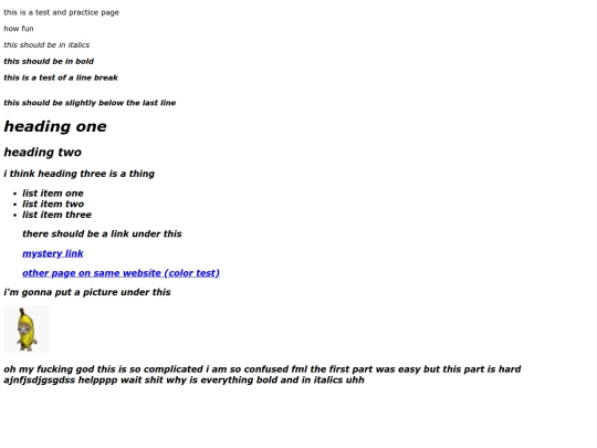 test screenshot