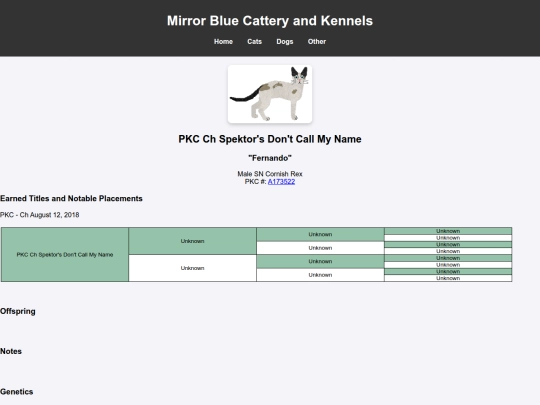CornishRex/fernando screenshot