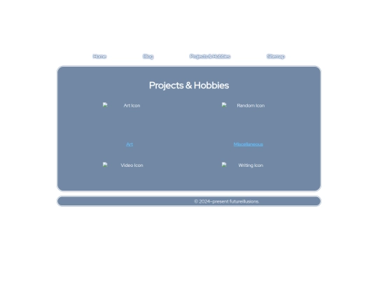 projects screenshot