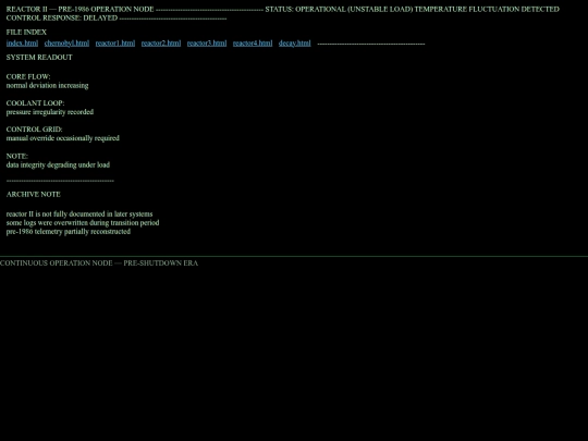 reactor2 screenshot