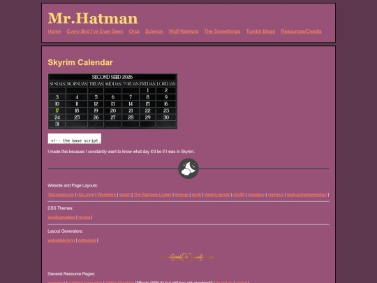 resources screenshot