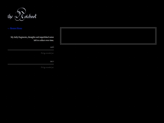 thenotebook screenshot