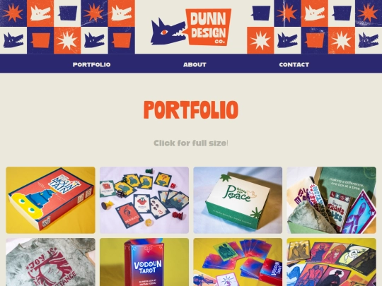 portfolio screenshot