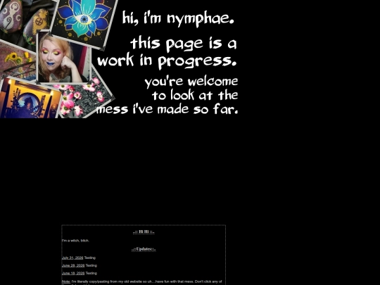 testpage screenshot