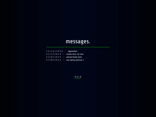 messages screenshot