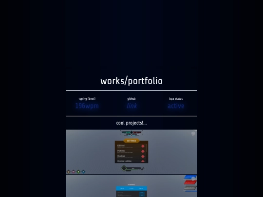 works screenshot