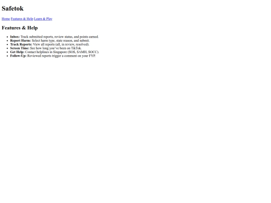 PROID/features screenshot