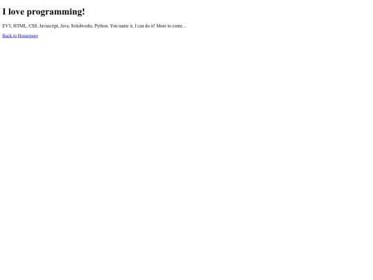 resources/interests/programming screenshot