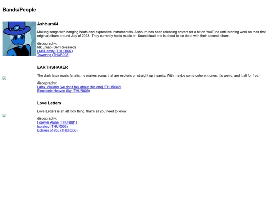 pages/iframe/bands screenshot