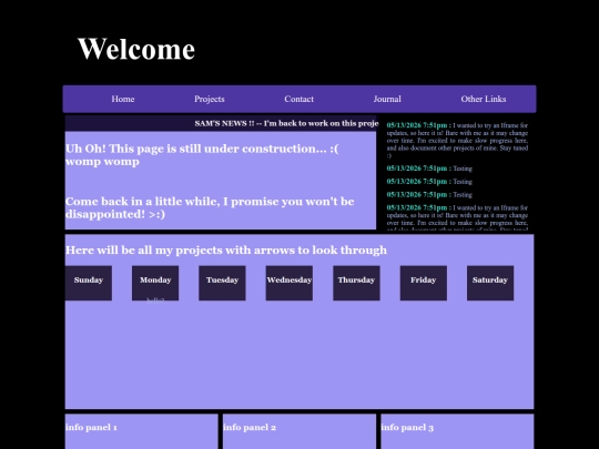 projects screenshot