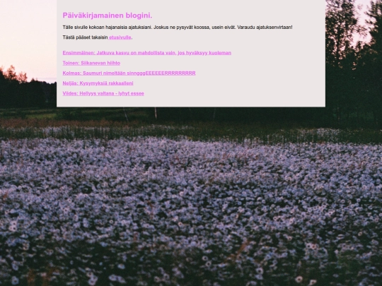 blogi screenshot