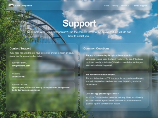 CodeCompanion/support screenshot