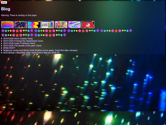 blog screenshot