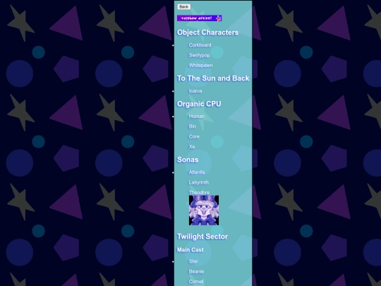 characters screenshot