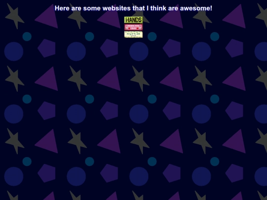 links screenshot