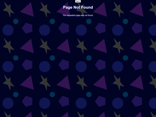 not_found screenshot