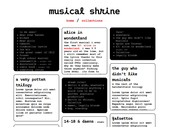 shrines/musicals screenshot