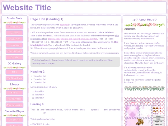 homepage screenshot