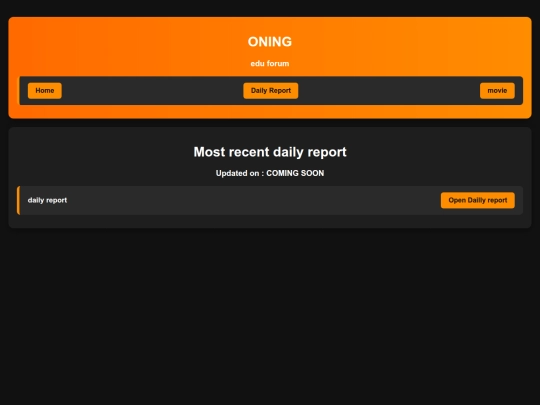 report screenshot