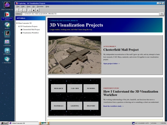 projects screenshot
