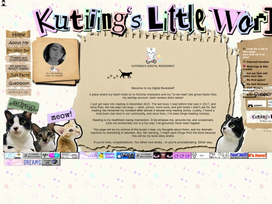 Pages/kutingreads screenshot