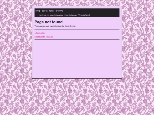 blog/not_found screenshot
