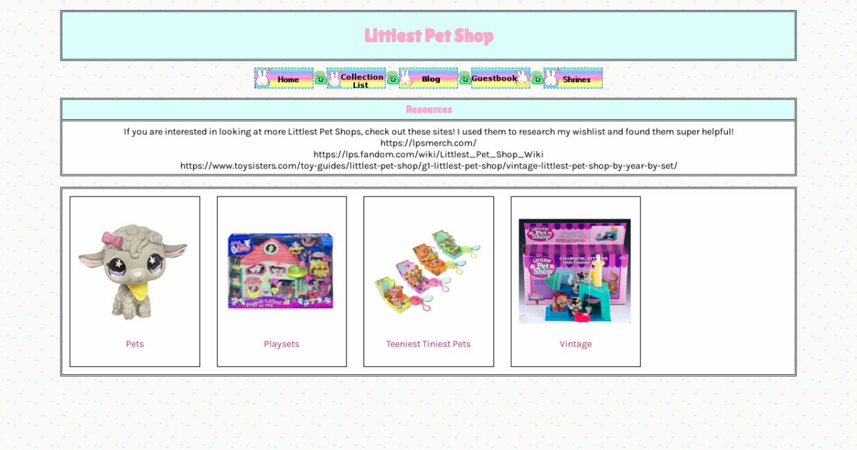 Littlest pet cheap shop wikia