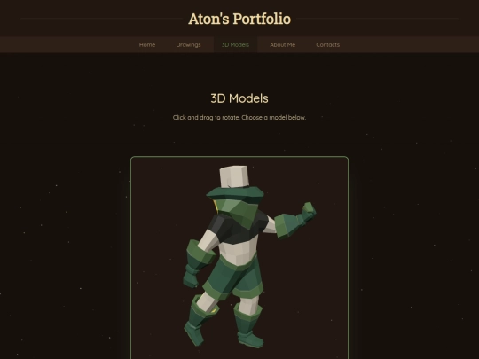 models screenshot